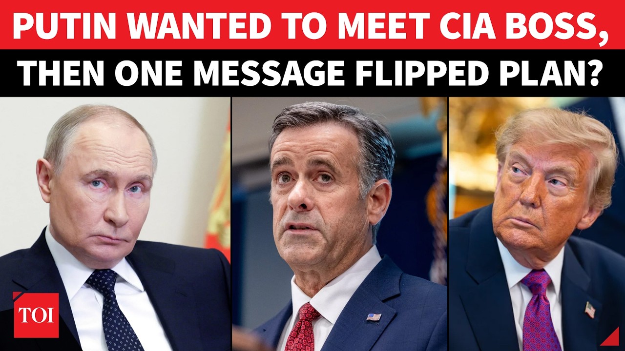 &bdquo;SZEF CIA POMYLIŁ ADRES&rdquo;: Bomba Kremla o tym, dlaczego Putin zablokował szefa wywiadu Trumpa