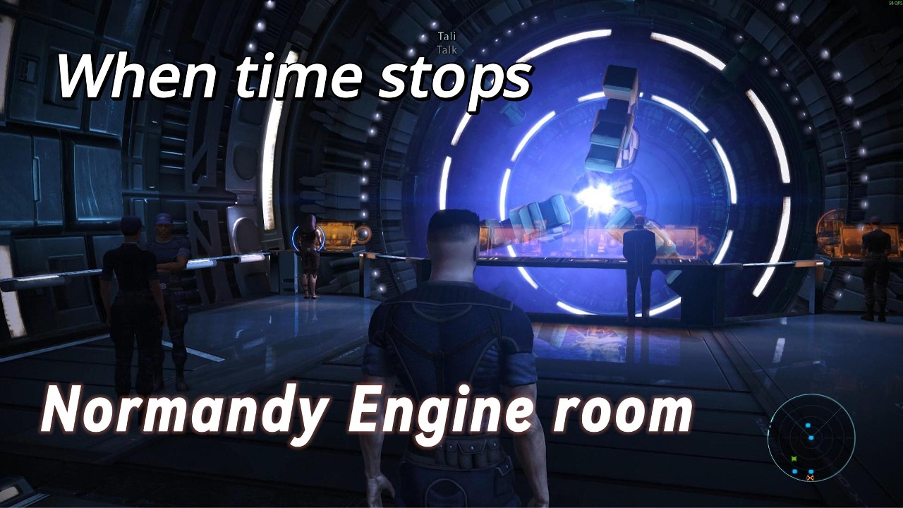 Normandy SR1 Ambient | Engine room | Tali Working | 1h