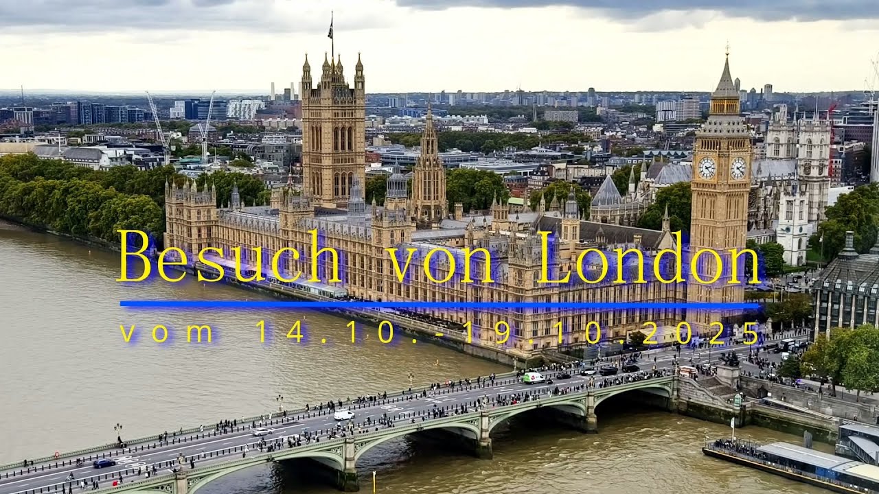 London Abba Voyage Tour vom 14.10.25 bis 19.10.25, Canterbury, London City, London Greenwich