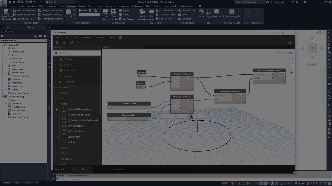 Dynamo for Civil 3D: Getting Started