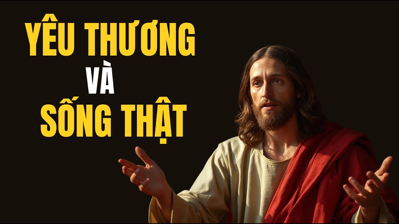 LỜI DẠY ĐỨC GIÊ SU CHỈ GÓI GỌN 1 CÂU : HÃY TRỞ VỀ VỚI TÌNH YÊU VÀ SỐNG THẬT