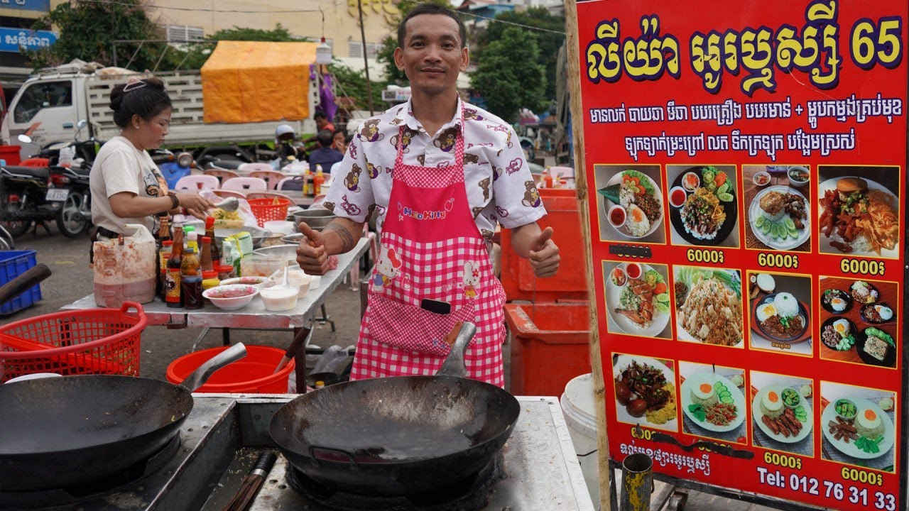 Best Master Chef Make & Cook Fast  Food On The Street - Cambodian Street Food Tour