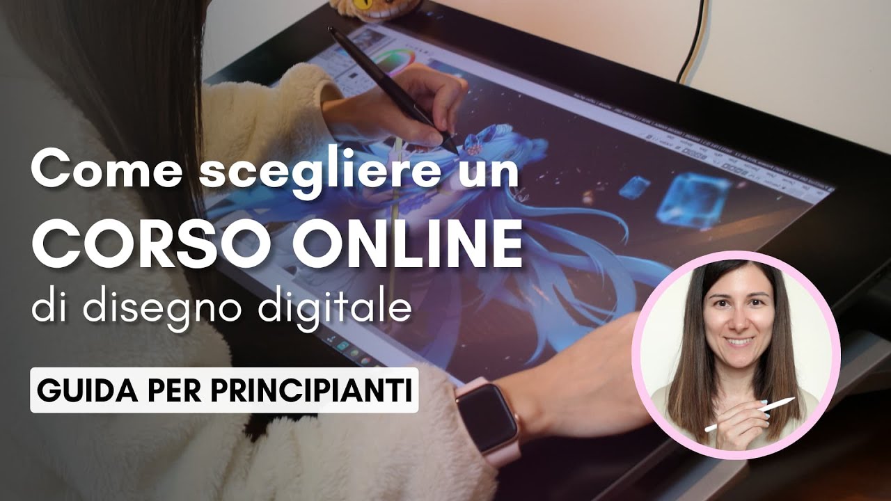 Come trovare il corso online di disegno digitale perfetto per te [ Guida per principianti ]