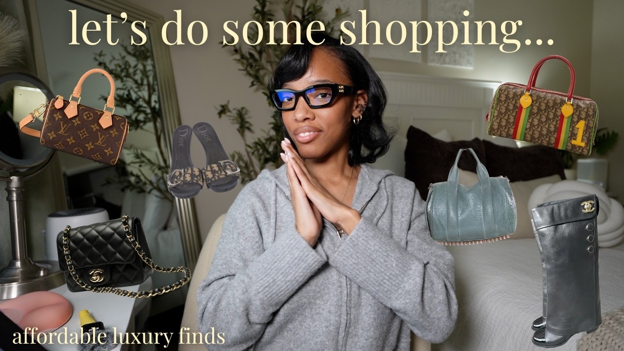 SHOP WITH ME...episode.1 (second-hand finds, luxury finds, & more)
