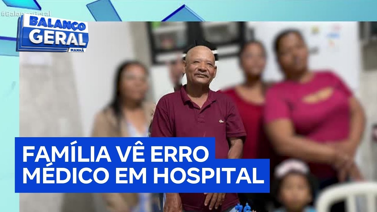 Família diz que idoso teve mão amputada após procedimento inadequado em hospital da Grande São Paulo