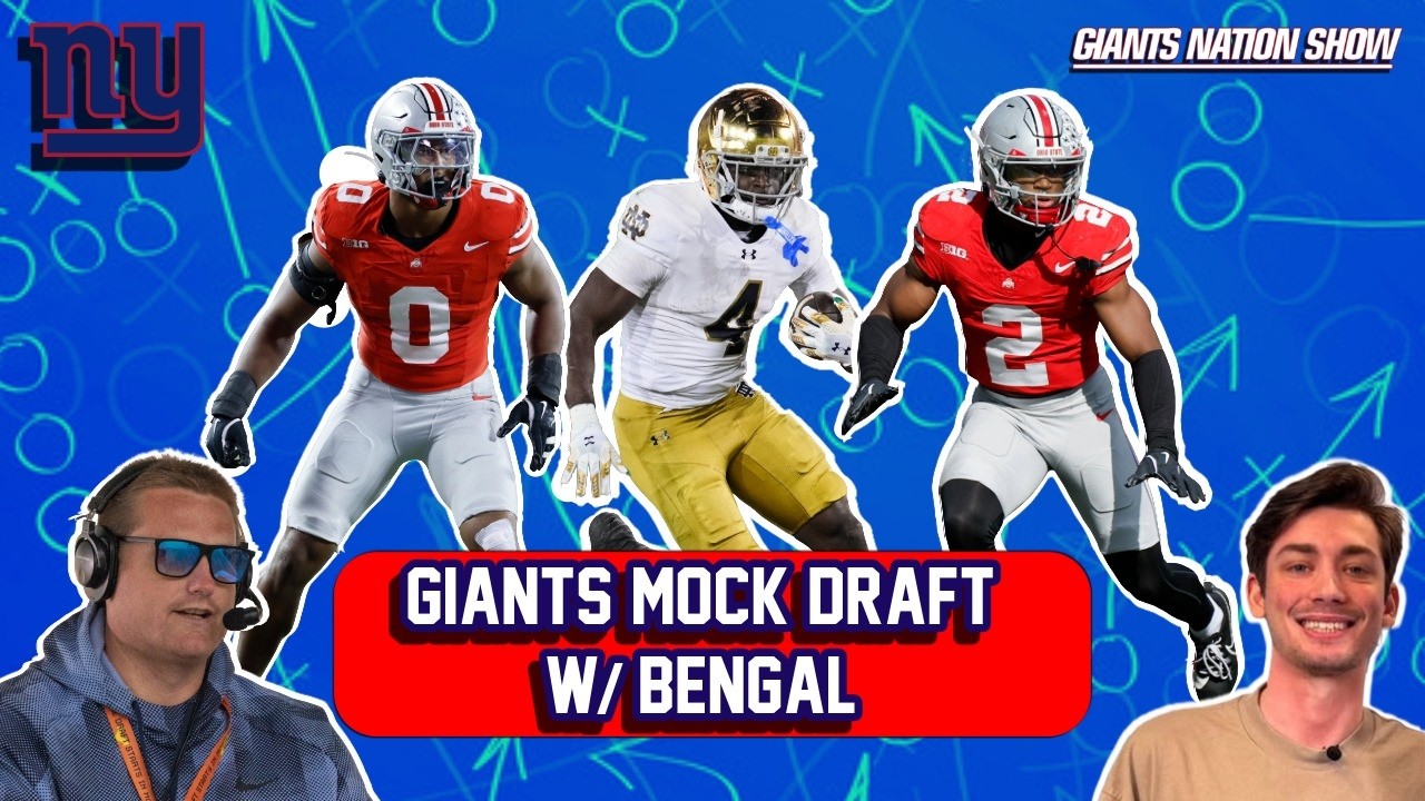 Giants Mock Draft w/ Bengal + RB Preview | 144