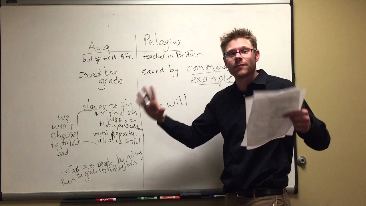 Augustine, conflicts with Pelagius