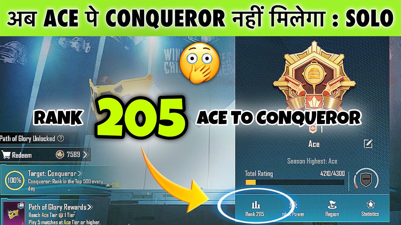 🇮🇳DAY 6 : 🥹NO MORE CONQUEROR ON ACE - SOLO. HOW MANY POINTS INCREASE DAILY SOLO CONQUEROR.