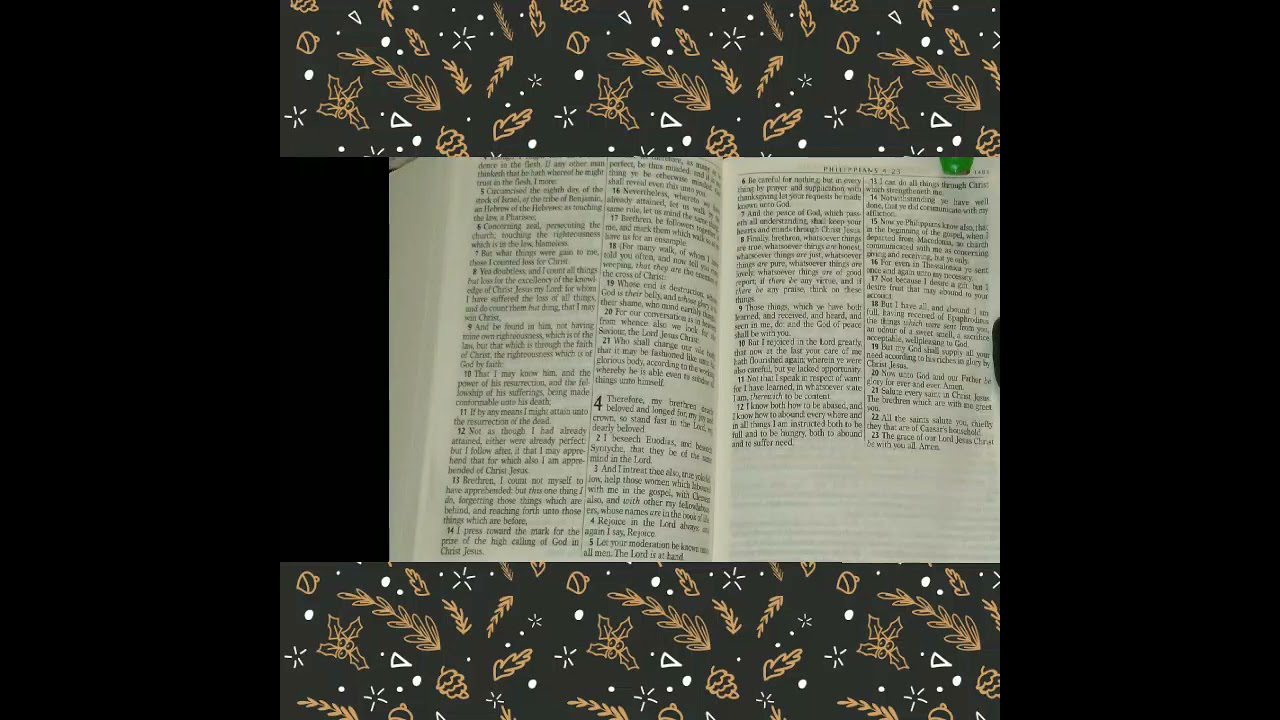 CHRISTIAN ASMR: BIBLE 📖 READING WITH OMY #2 (PHILIPPIANS 4)-Whispering-