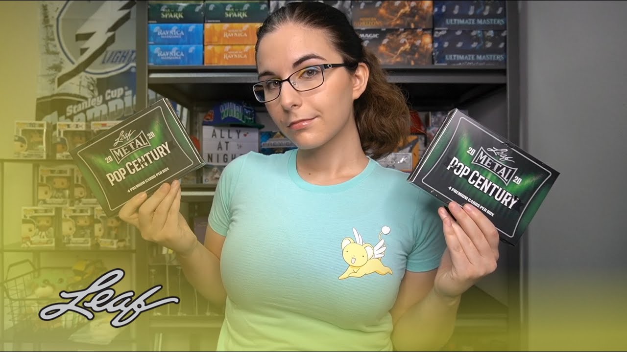 Getting a Cut Auto!!! ... Oh | 2020 LEAF POP CENTURY METAL HOBBY BOX OPENING X2