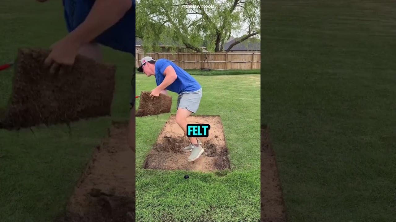 Unearthing a huge boulder