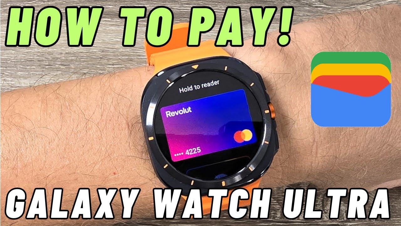 Как платить с помощью Samsung Galaxy Watch 7 Ultra | Google Wallet