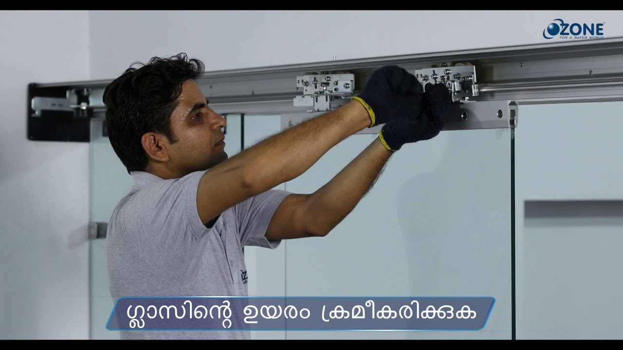 Premium Plus Automatic Sliding Door System (OZOM-11P-Plus) | Installation Guide | Malayalam