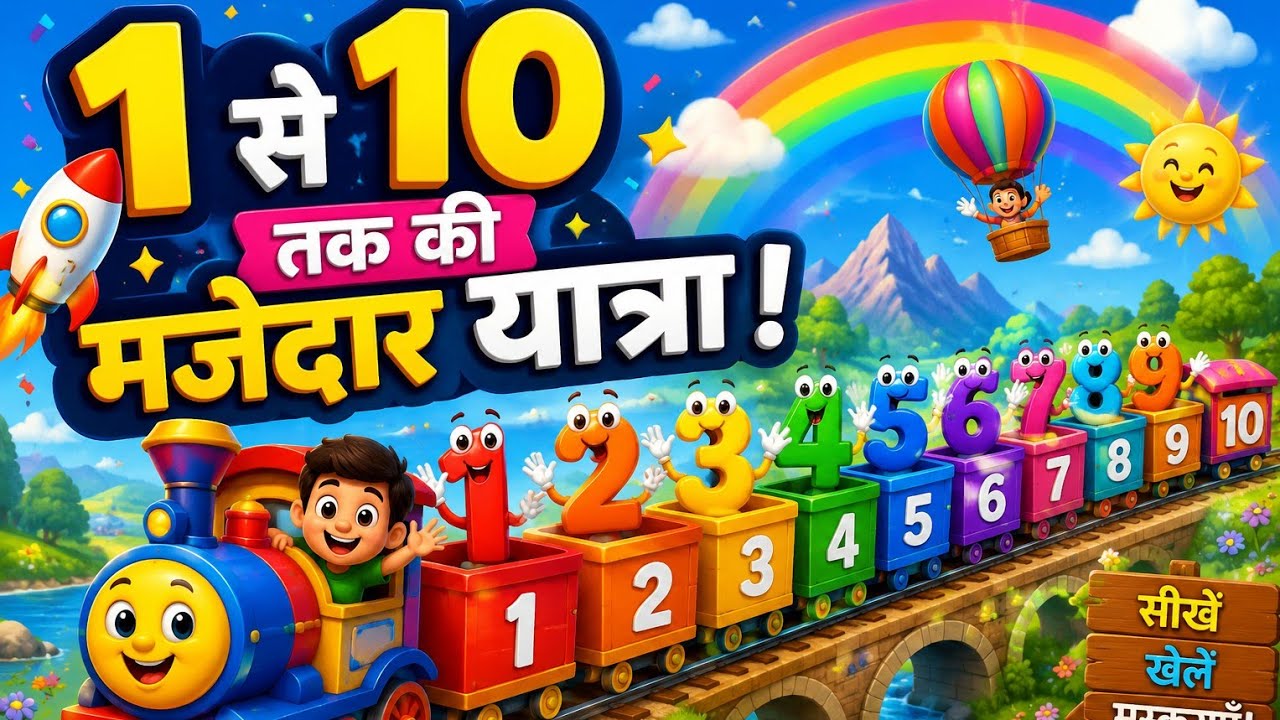 Numbers 1 to 10 | 1 to 10 numbers