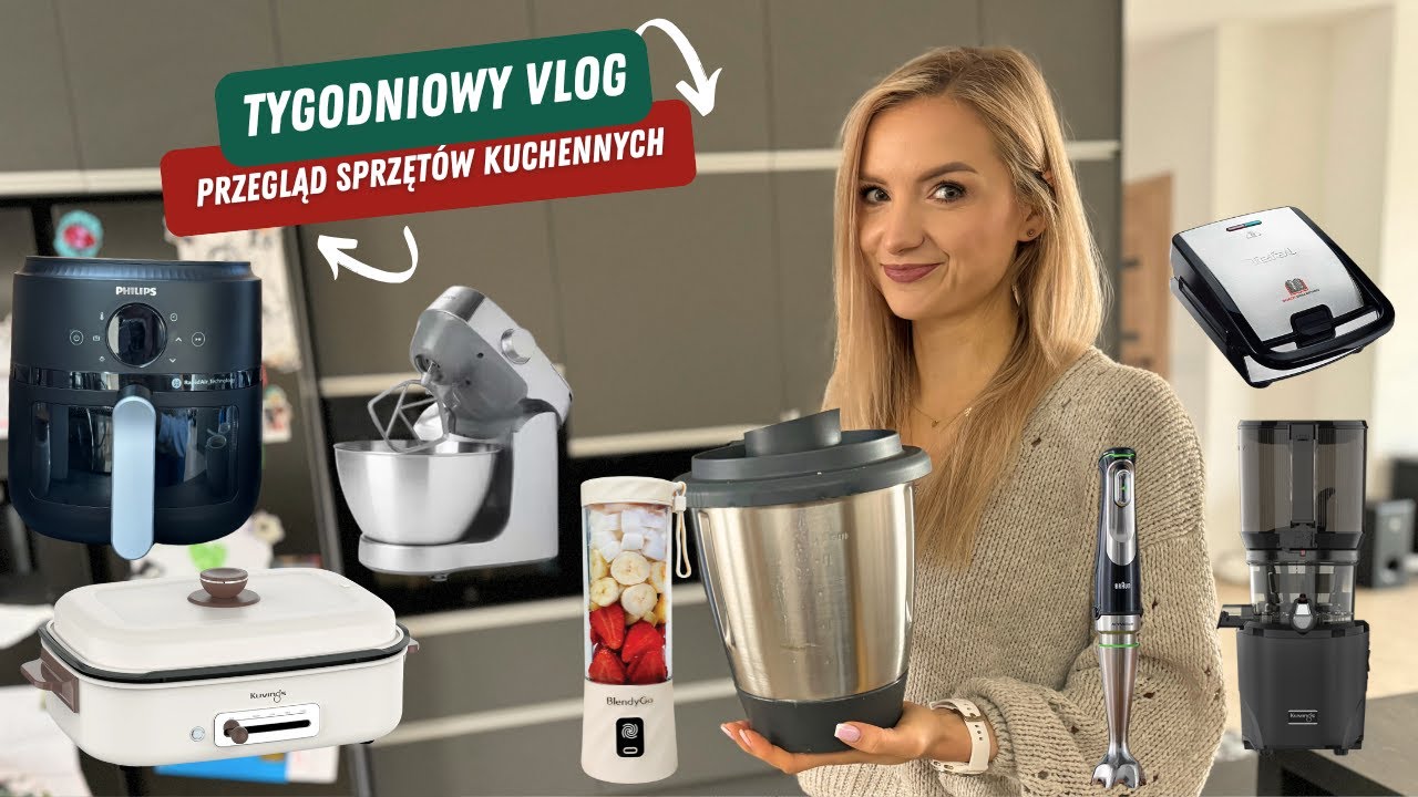 Tygodniowy vlog: Przegląd sprzętów kuchennych - pomysł na prezent, przepis na owsiankę i inne 😀