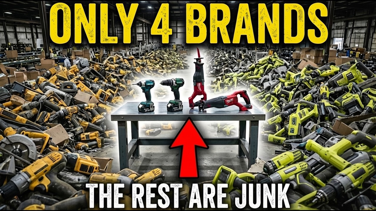 The Only 4 Tool Brands Still Worth Buying (Everything Else Is Junk)