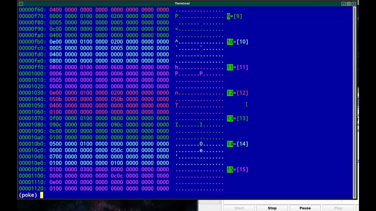 Using GNU poke: looking at the vDSO