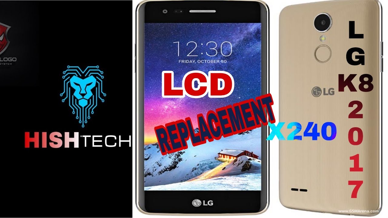 LG K8 2017 ( X240 ) Lcd Replacement / Easy Method / Success 100%