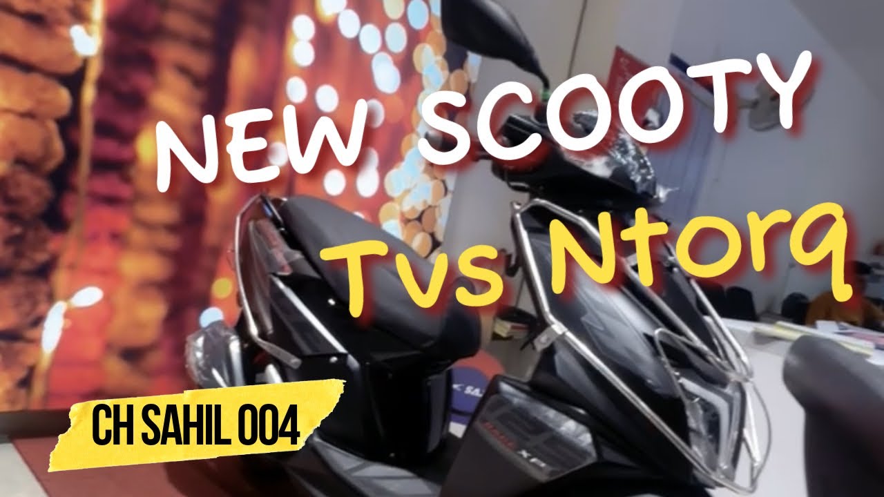 TAKING DELIVERY OF NEW SCOOTY ❤️🎊 | TVS NTORQ 125 CC | SAHIL |