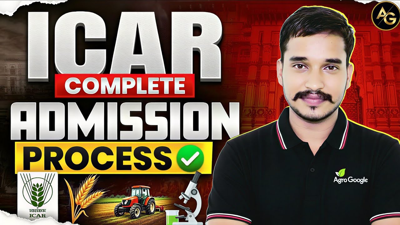 CUET UG ICAR 2026 Complete Admission Process | seat metrix | cutoff #icarug 