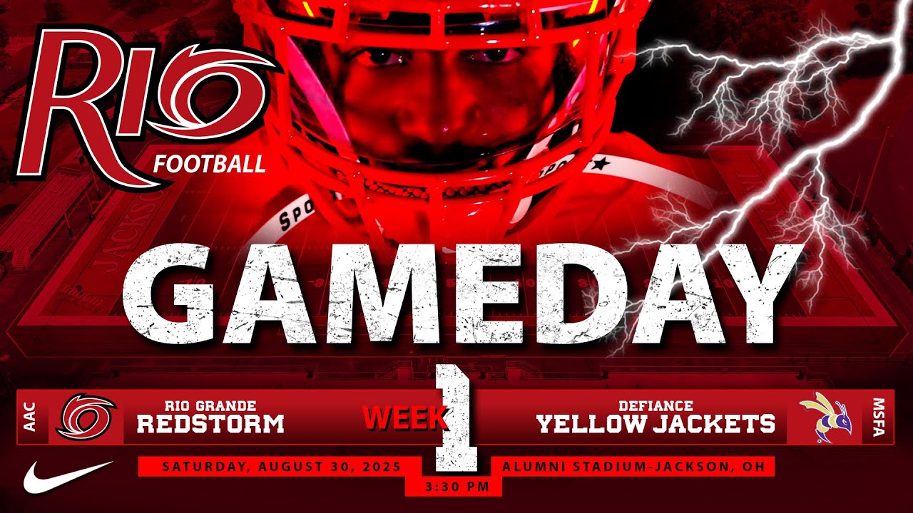 Rio Grande Vs. Defiance College Football @3PM