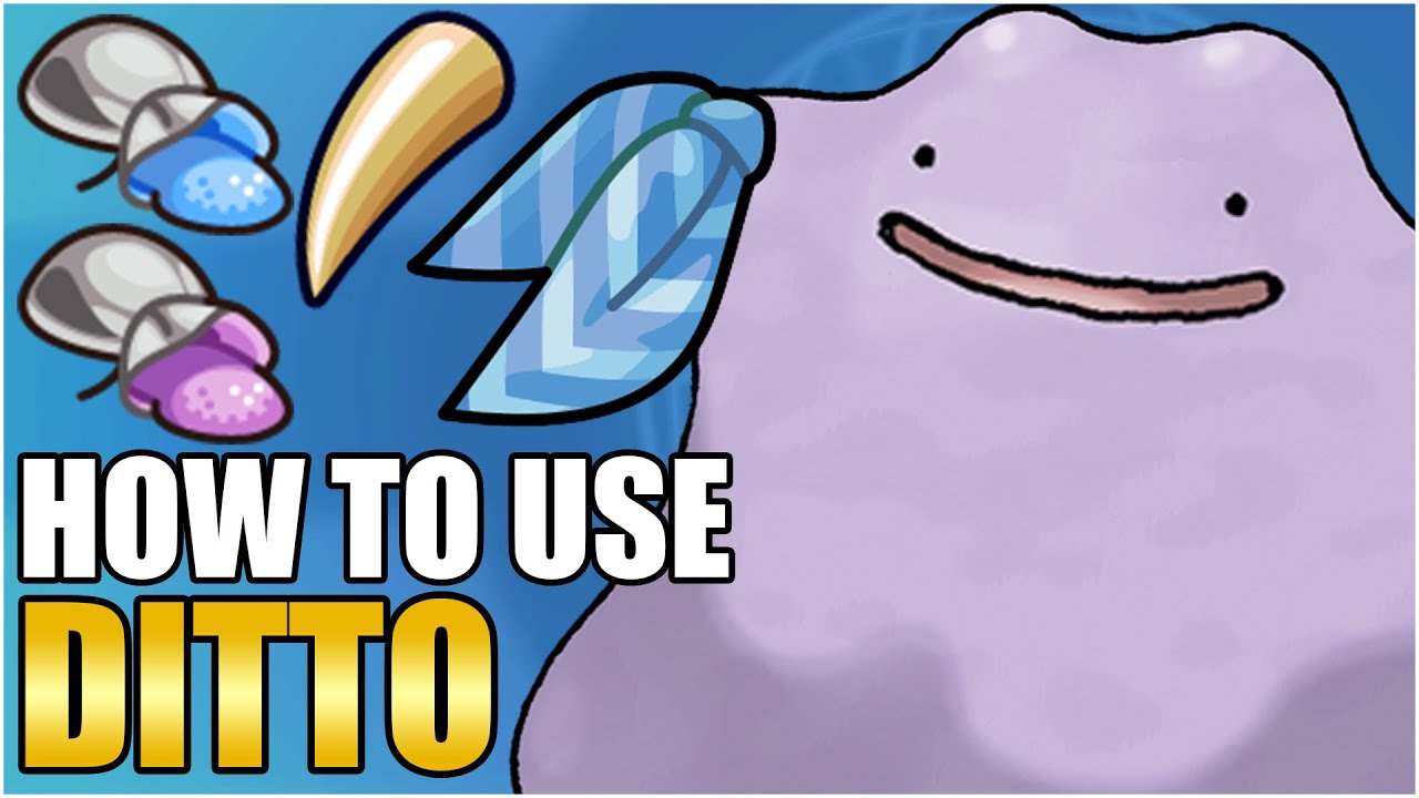 Лучший гайд по Ditto Moveset Raid - Как использовать Ditto Competitive Transform Imposter VGC Sca...