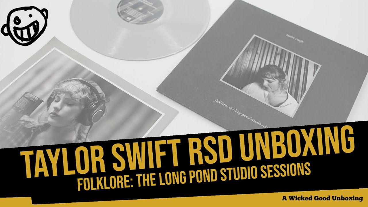 TAYLOR SWIFT RSD UNBOXING! Folklore: The Long Pond Studio Sessions Vinyl RECORD STORE DAY 2023