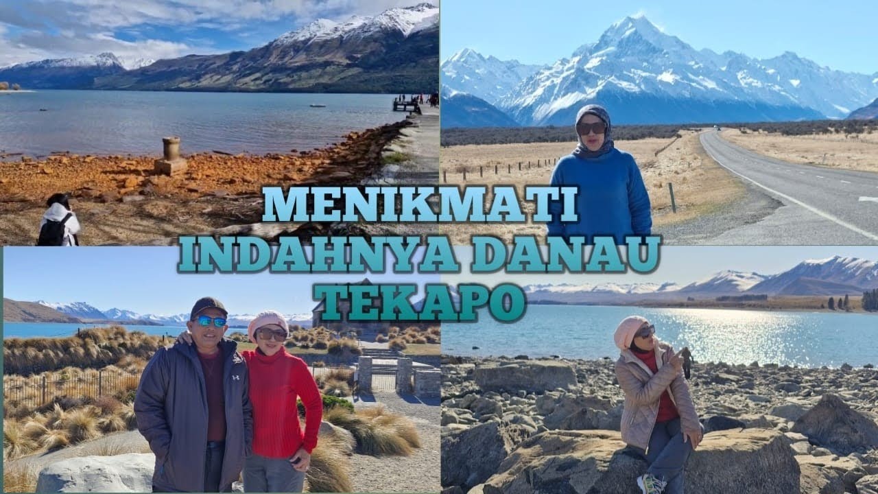 Makan Salmon dan Menikmati Indahnya Danau Tekapo