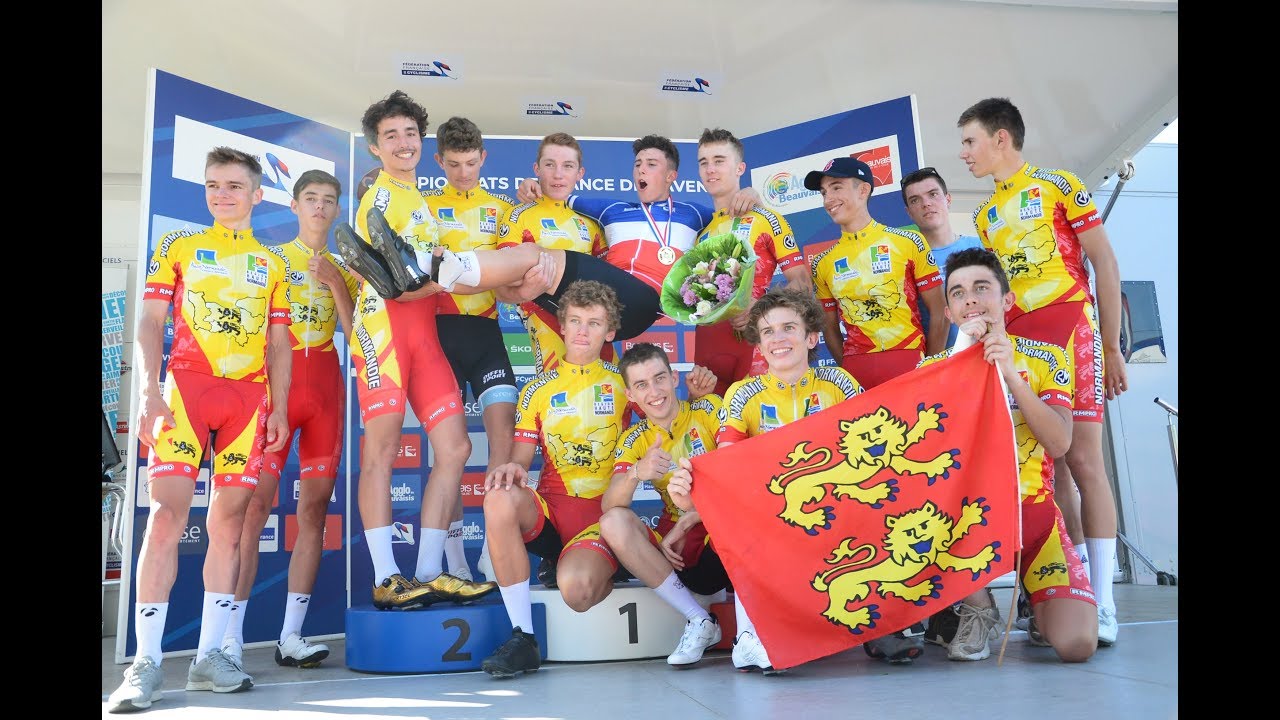 En immersion avec la Normandie sur les France Avenir (Cyclisme, junior)