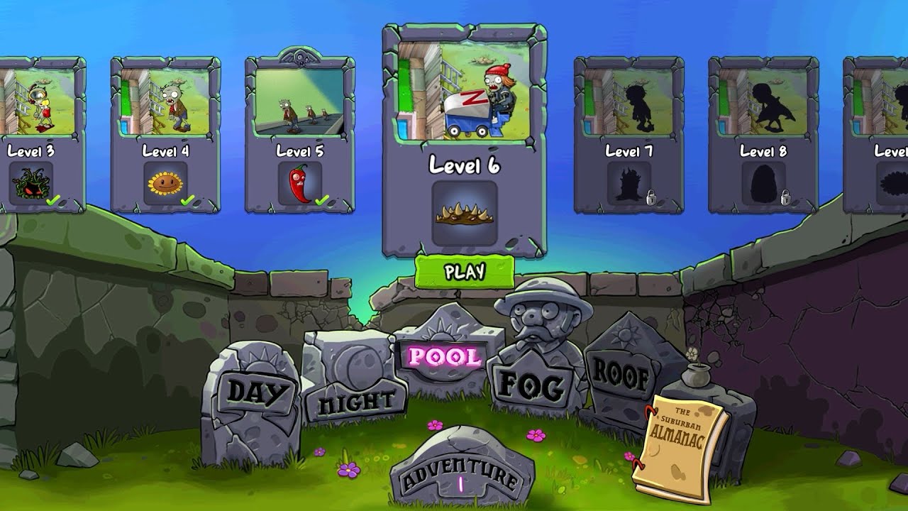 Level 6 CLEARED! 🌾 Spikeweed UNLOCKED | PvZ