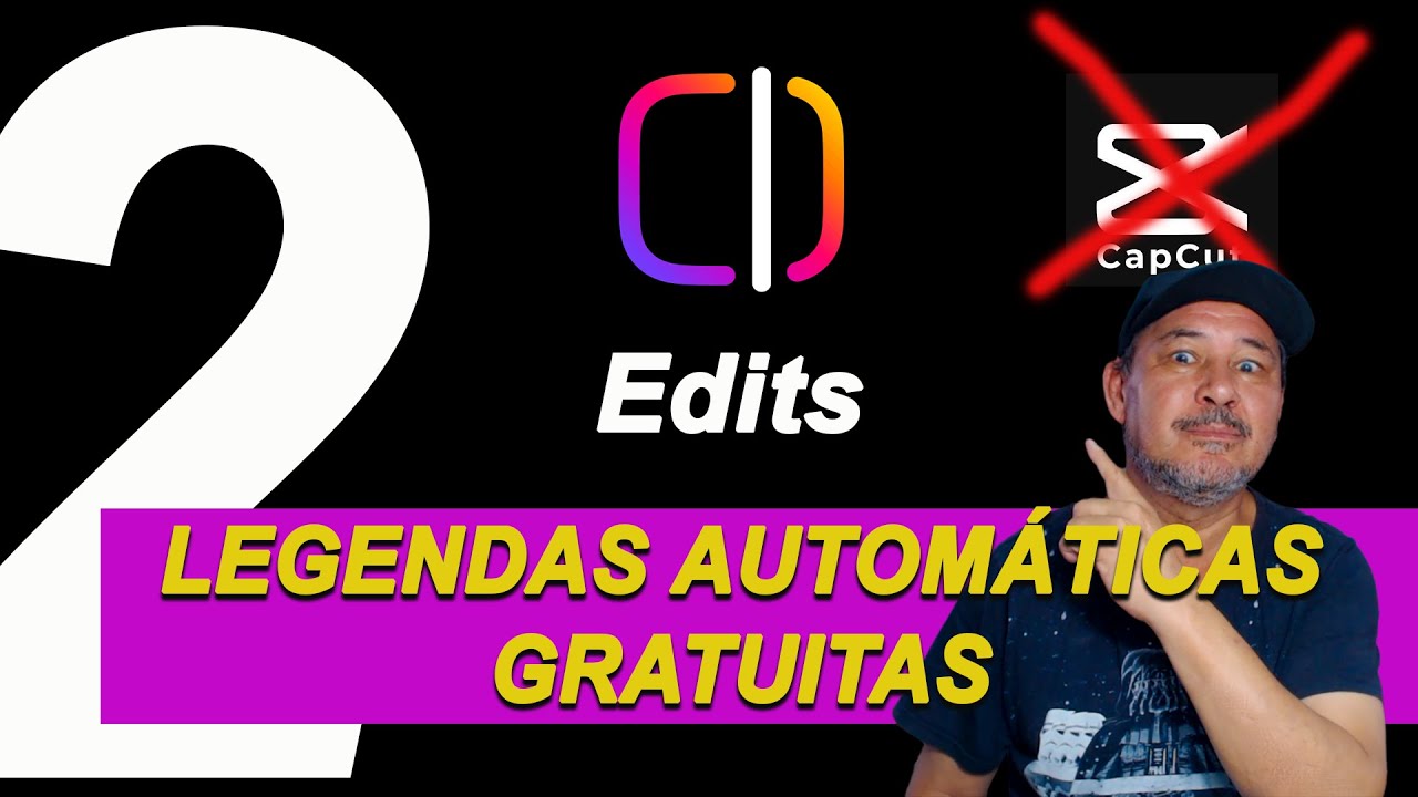 Editando legendas automáticas GRATUITAS.