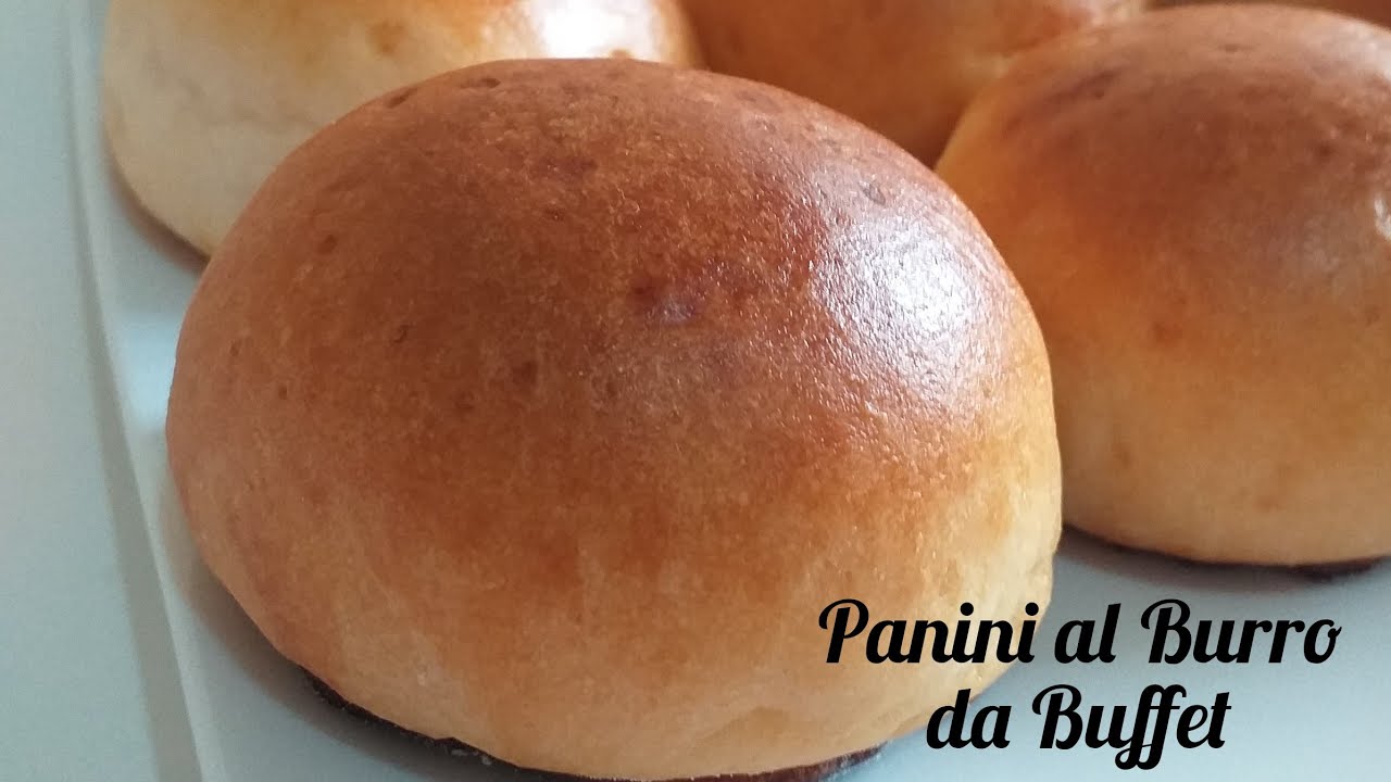Panini al Burro da Buffet Senza glutine. Favolosi!
Con Mix Brioche Royaline