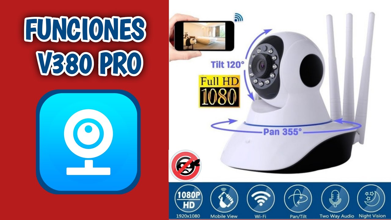 Funciones Cámara V380Pro