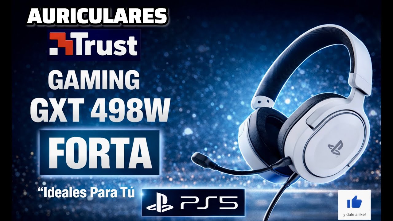 AURICULARES GAMING TRUST GXT 498W FORTA, 