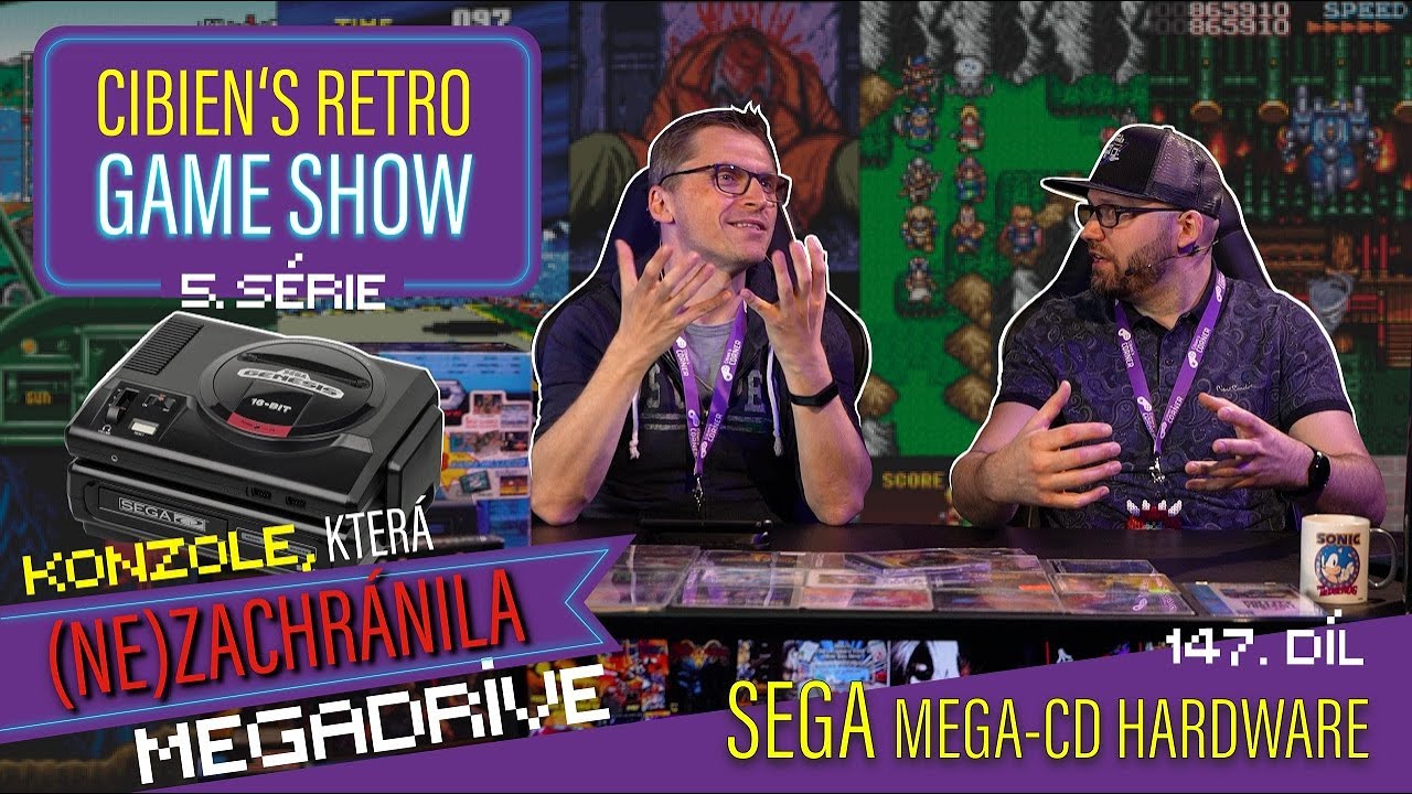 CIBIENS CORNER // 5. série #147 Sega Mega-CD Hardware - Muzeum her