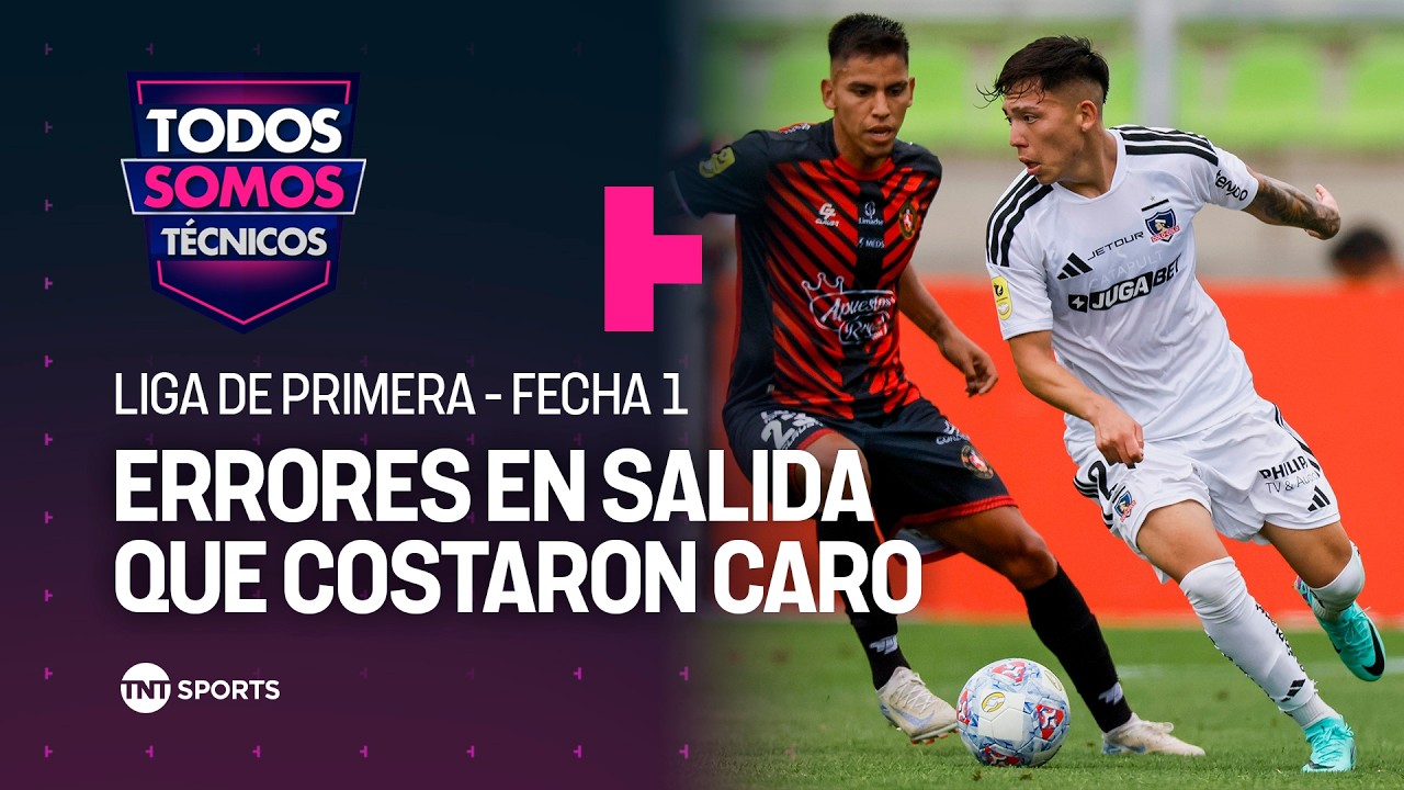 Pérdidas de balón en las salidas que terminaron en gol durante la fecha 1 - Todos Somos Técnicos