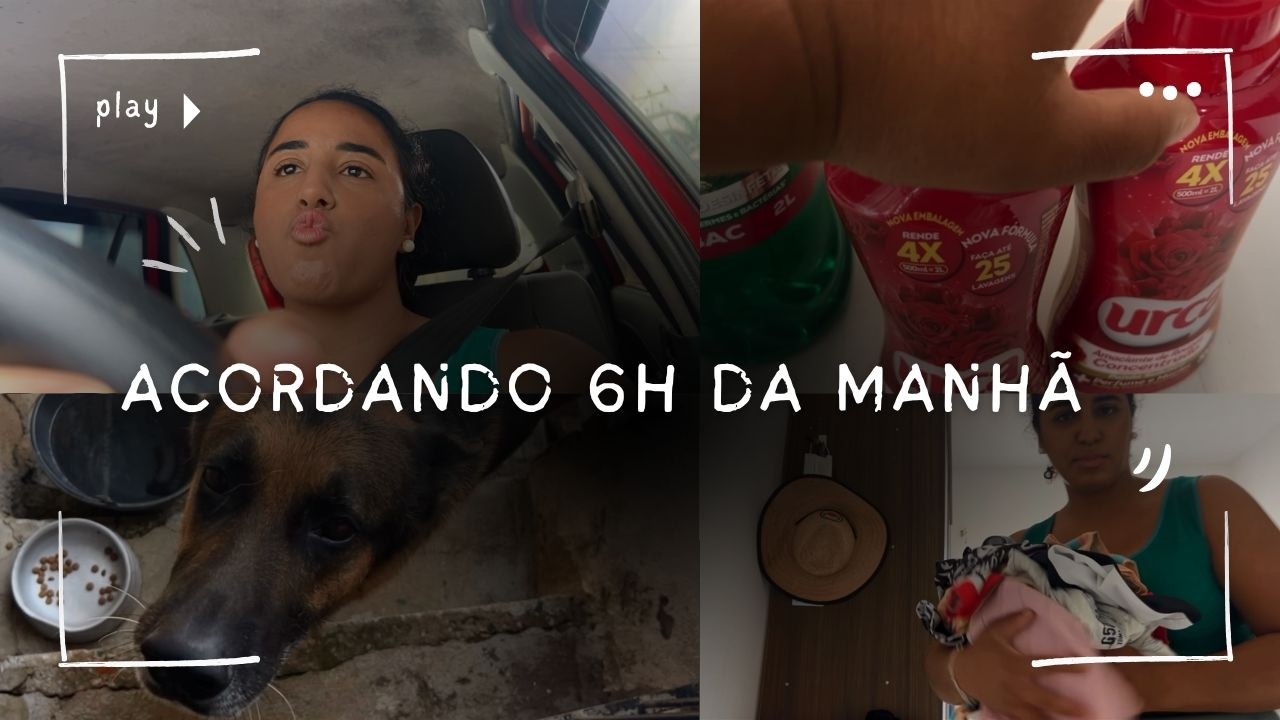 Comecei meu dia às 6h e olha tudo que aconteceu  Vlog da vida real