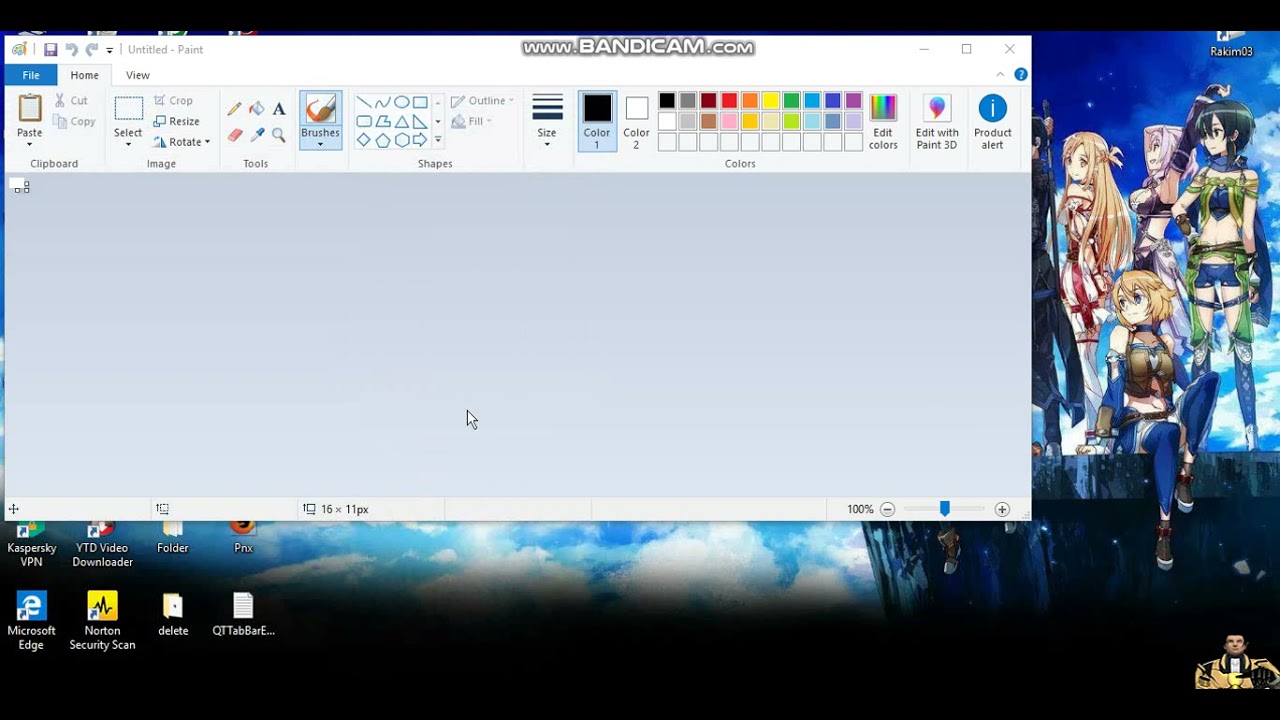 how to create a badge or logo of your guild Ran online tutorial for bmp format.