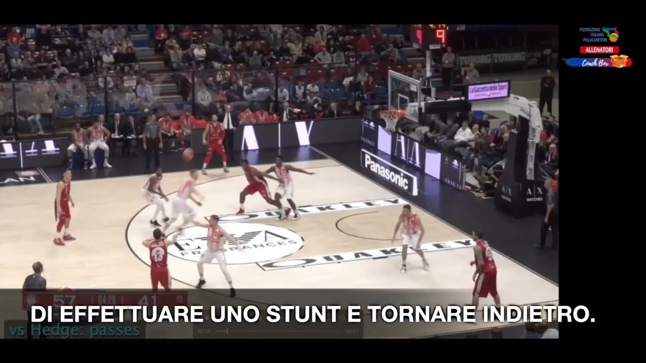 Coach Box con Ettore Messina  Il Pick&Roll principi di attacco e difesa