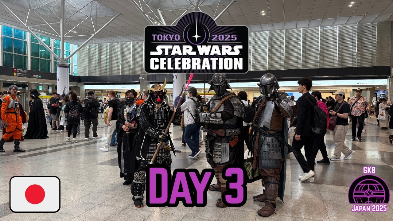 Star Wars Celebration Japan 2025 Vlog | Day 3 It’s a wrap!