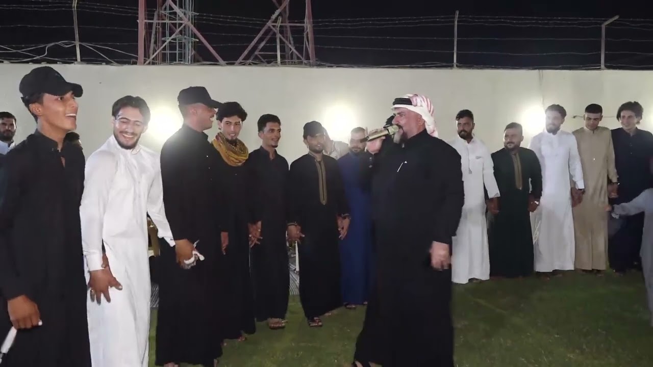حفله الفلوجه الازركيه مع الفنان عباس الرحال