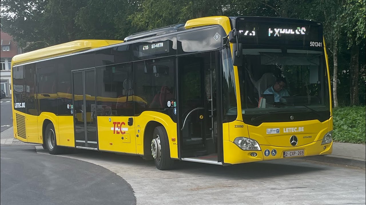 Mercedes Citaro C2 LE Ü Hybrid 501341 Letec Keolis SADAR 🇧🇪