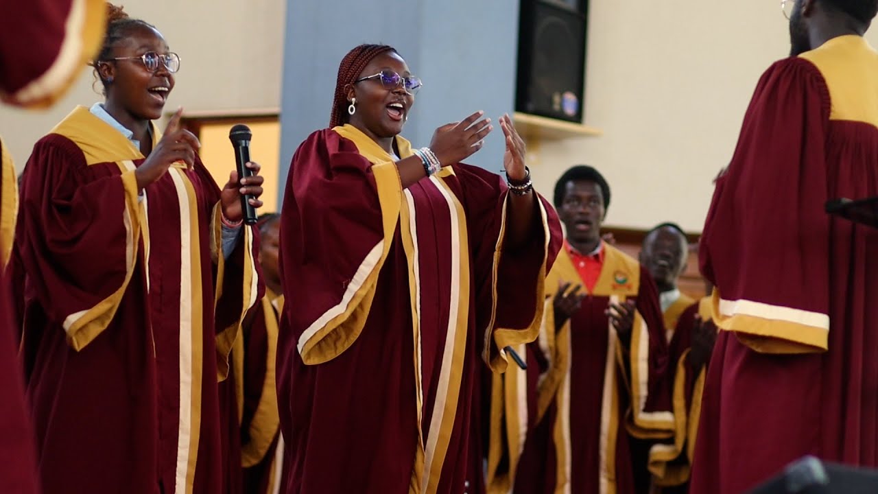 Kabarak University Choir Shines Under Prof. Ngala’s Leadership at Sunday Service