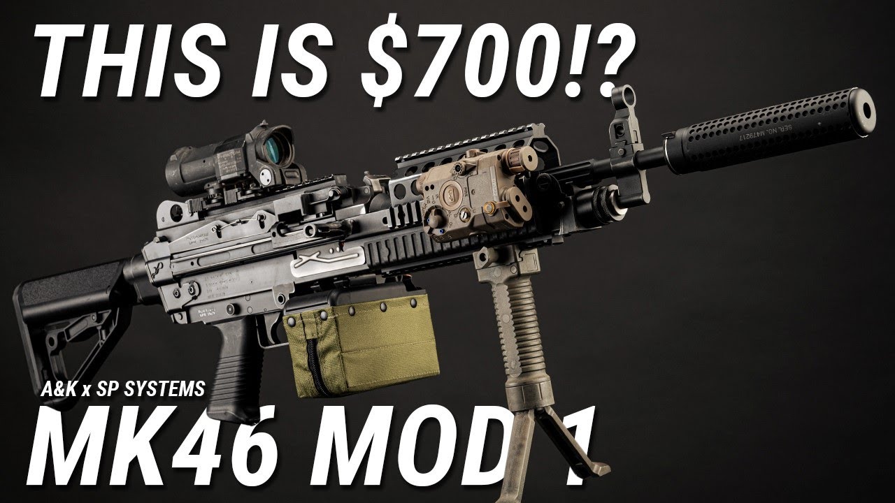A&K x SP Systems FN MK46 Mod.1 LMG by Cybergun | Review