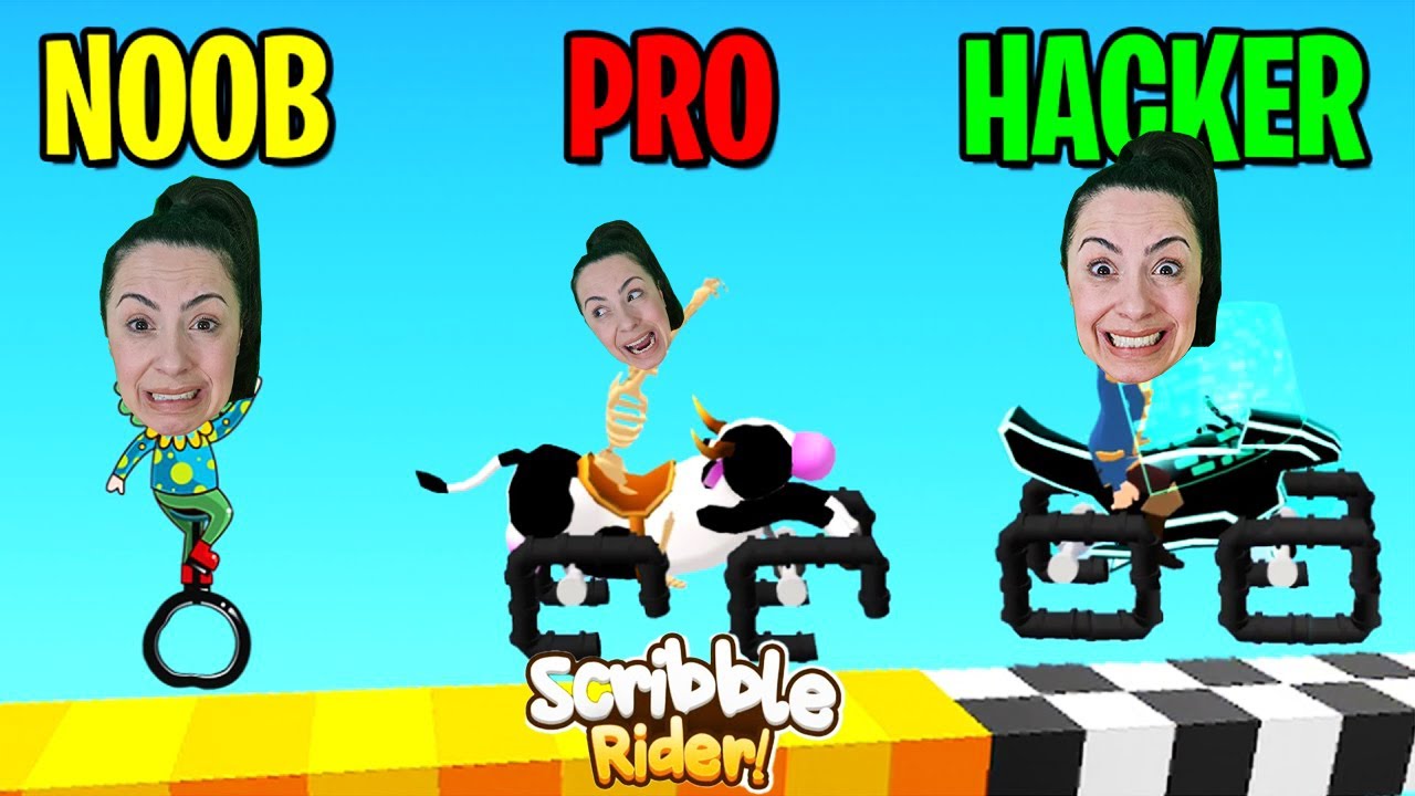 EN DOĞRU ÇİZEN KAZANIR SCRIBBLE RIDER OYUNA GEL