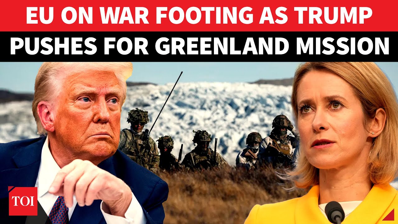 ‘Can’t Give Greenland…’: EU Goes ALL GUNS BLAZING After Trump Pushes For Invasion Mission