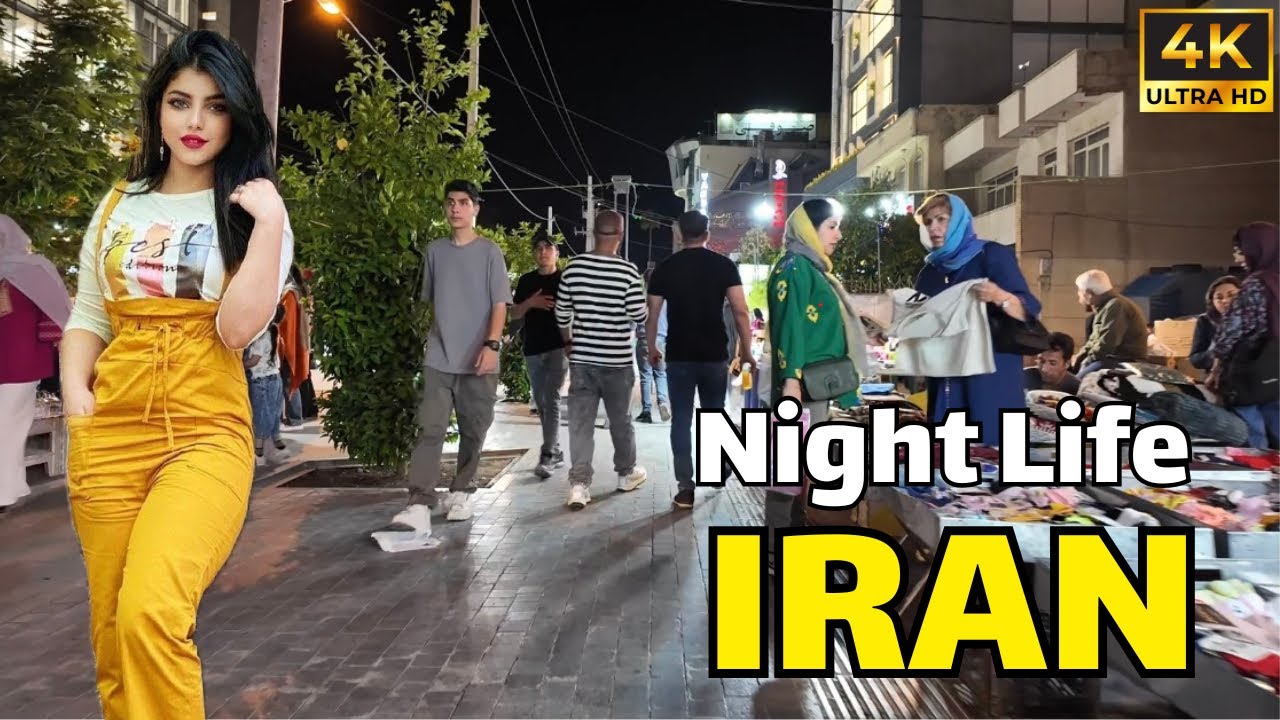 Walk with me|How is IRAN Now?Nighttime Lifestyle through Shiraz&rsquo;s streets | IRAN is becoming Europe