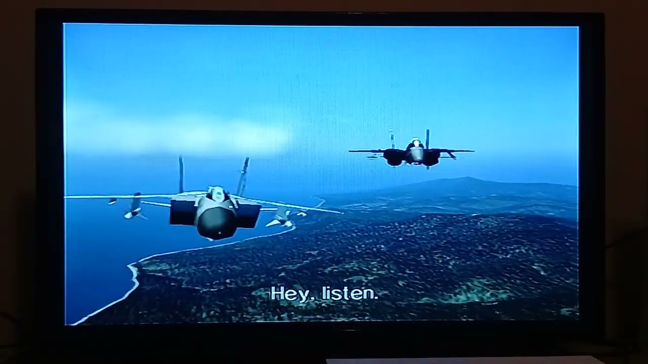 Ace Combat 5: The Unsung War | Mission 6: White Bird (Part I) w/ F-14A [YK color]