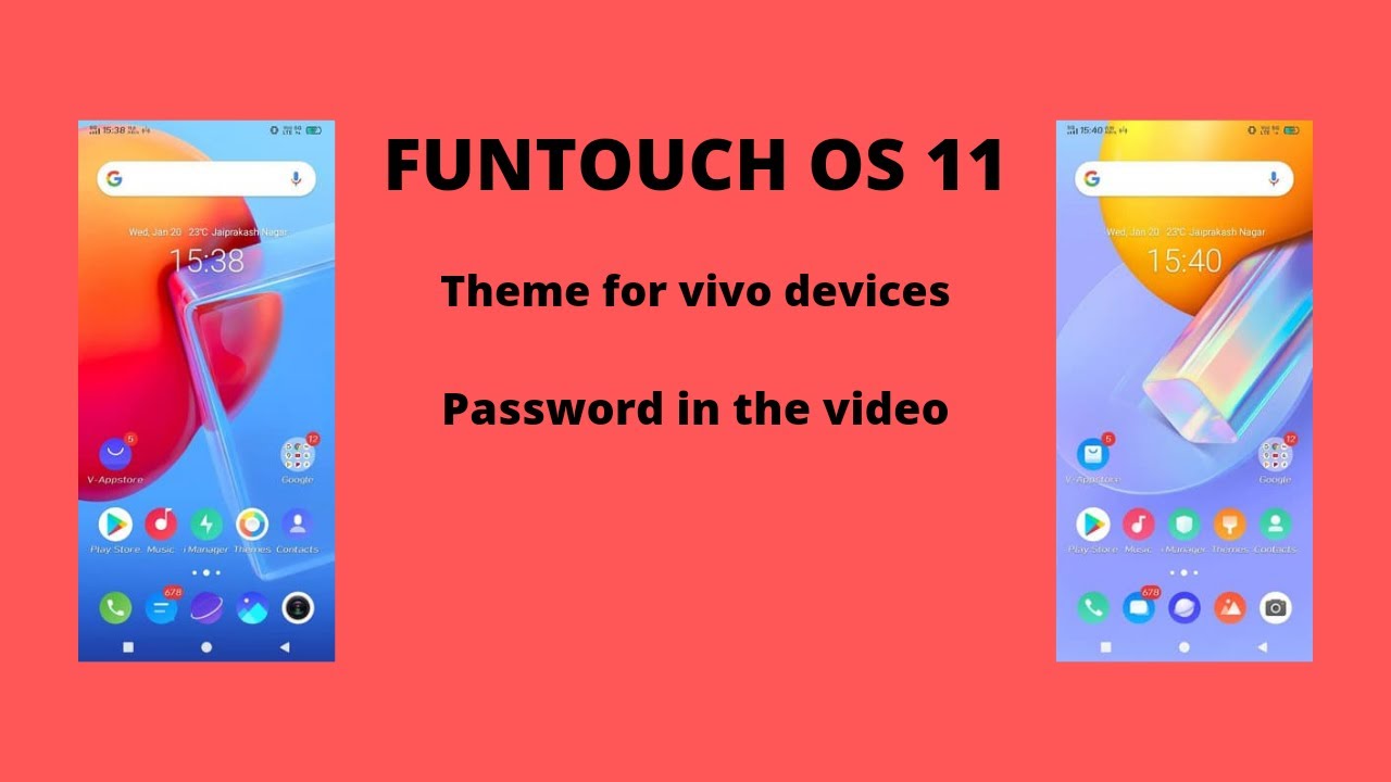 FUNTOUCH OS 11 THEME FOR VIVO DEVICES