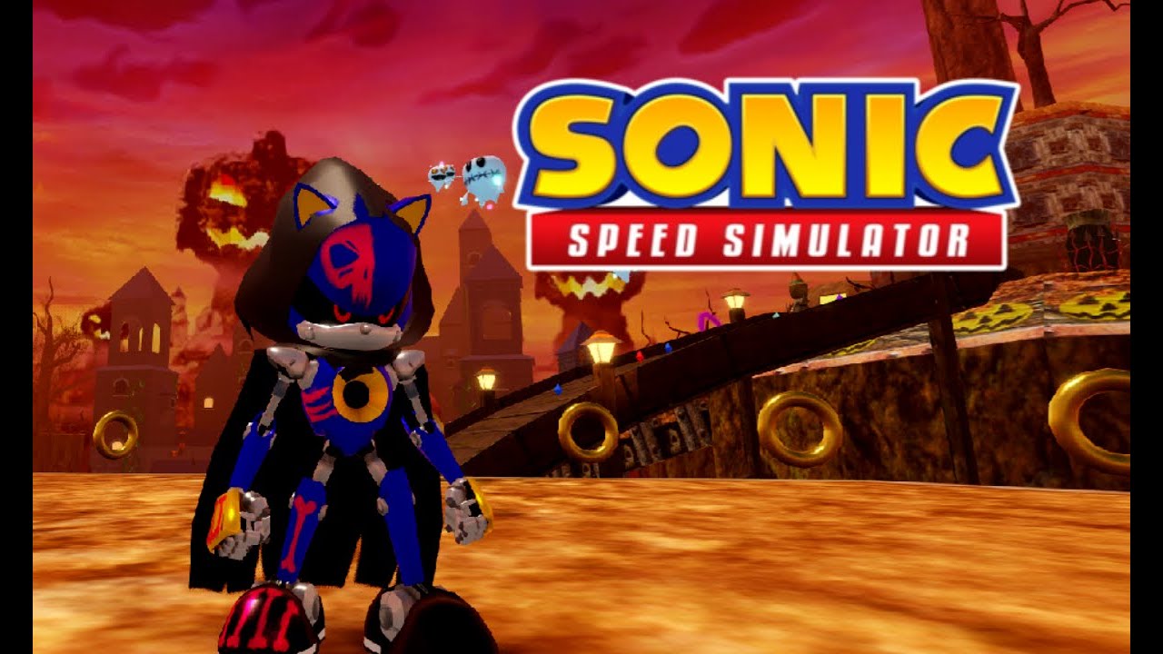 Reaper Metal Sonic and Pumpkin Hill in sonic speed simulator!